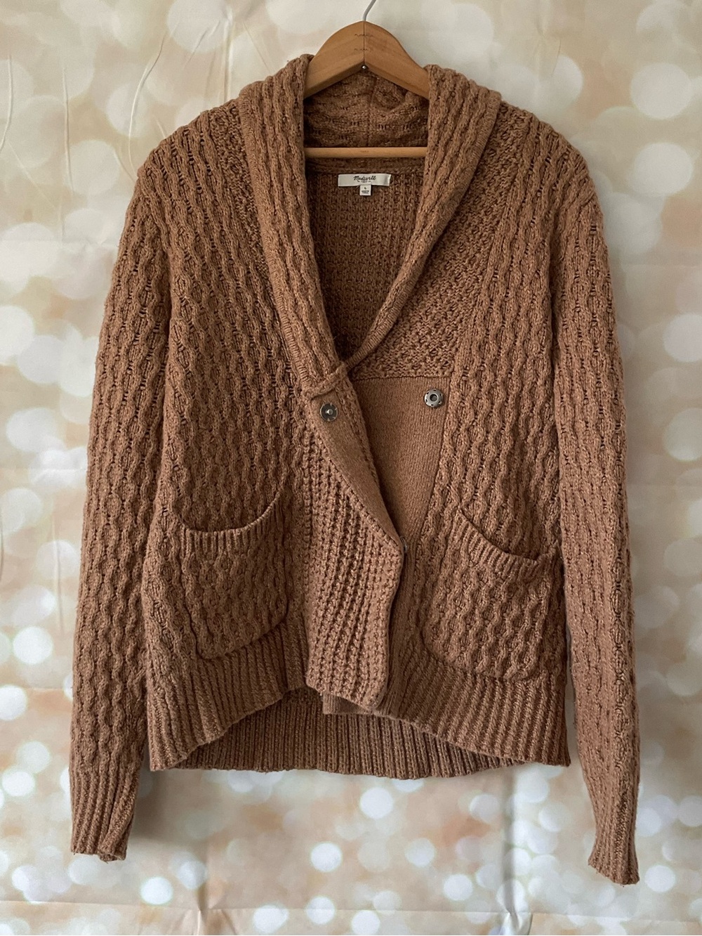 Madewell Brown Knit Cardigan - Picture 2 of 6